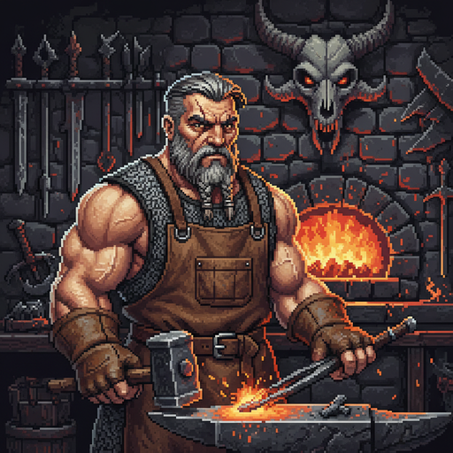 Blacksmith Garrick Stonehand - The Mastersmith of Ironhold
