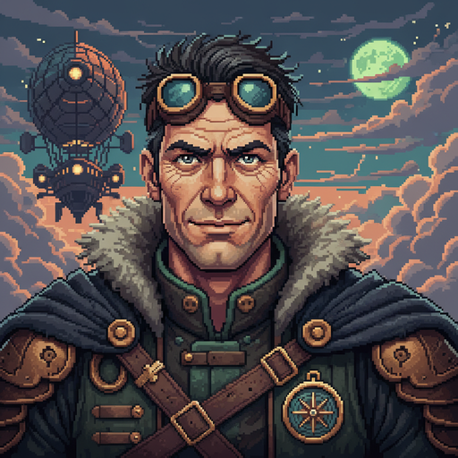 Captain Jorah Ironwind - The Legendary Pilot