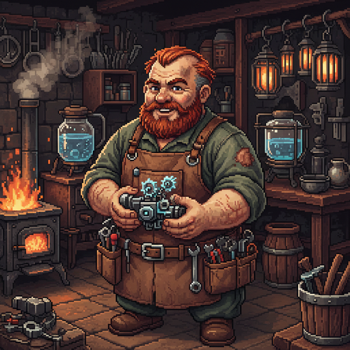 Copperpot the Smith - The Tinker Inventor