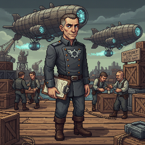 Dockmaster Harvin Quickhitch - The Pragmatic Bureaucrat