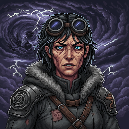 Storm-Captain Kiera Windcaller - The Storm Sailor