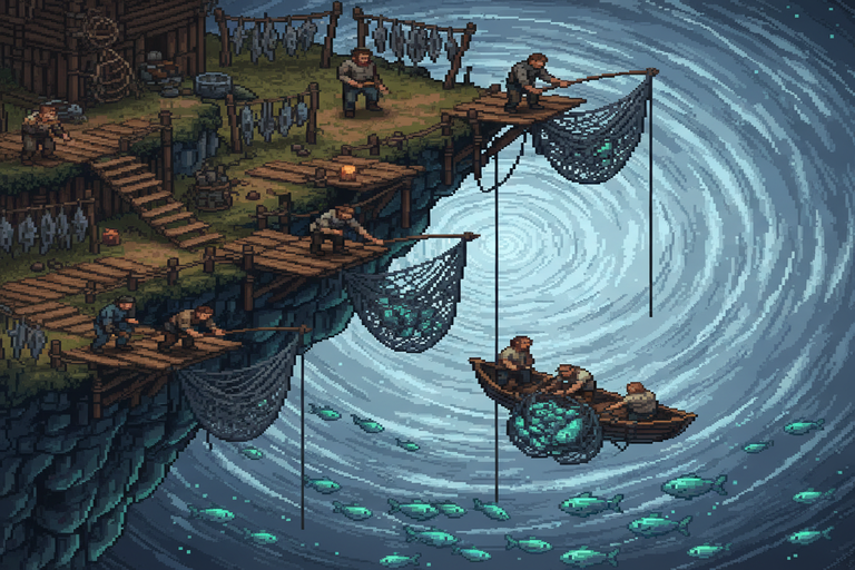 Aerial Fishing - Hunting the Sky